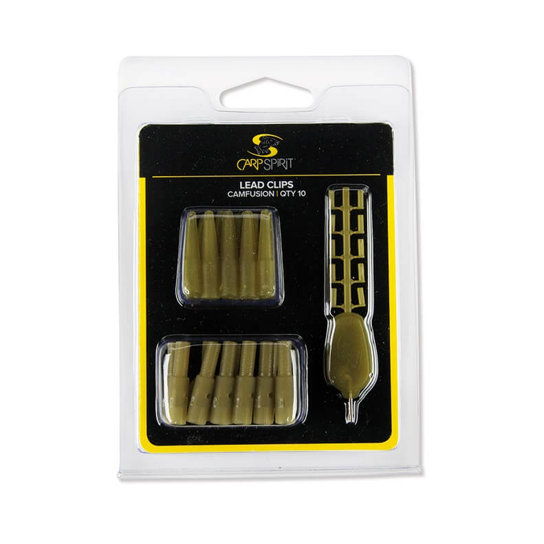 Set Lead Clip Carp Spirit Camo - Tienda Carpfishing