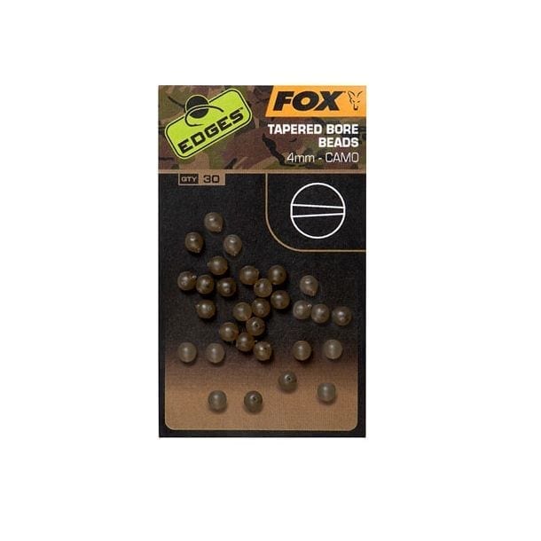 Tapered Bore Beads Camo Fox 4 mm - Tienda Carpfishing