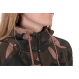 Sudadera Mujer Fox Camo con Cremallera