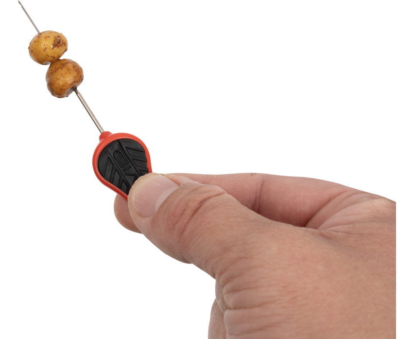 Agulha Avid Carp Cabelo Fino Re-Rig Vermelho