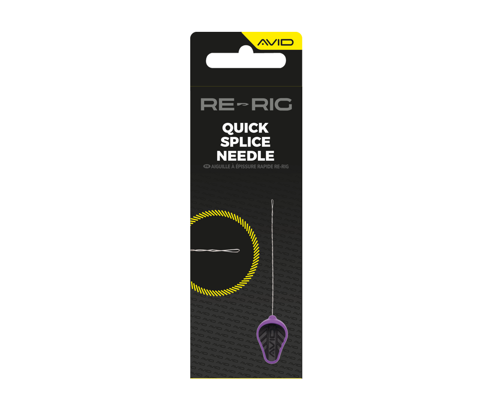Agulha Avid Carp Quick-Splice Re-Rig Roxo