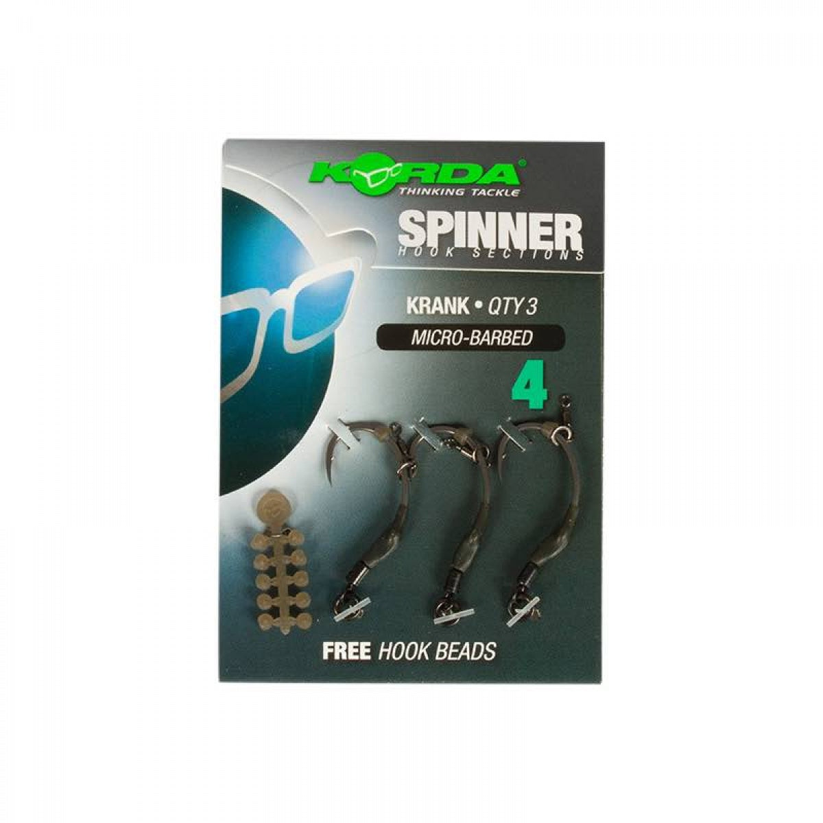 Anzol montados Korda Spinner Krank