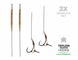 Anzol montados Zfish Monofilamento D-Rig