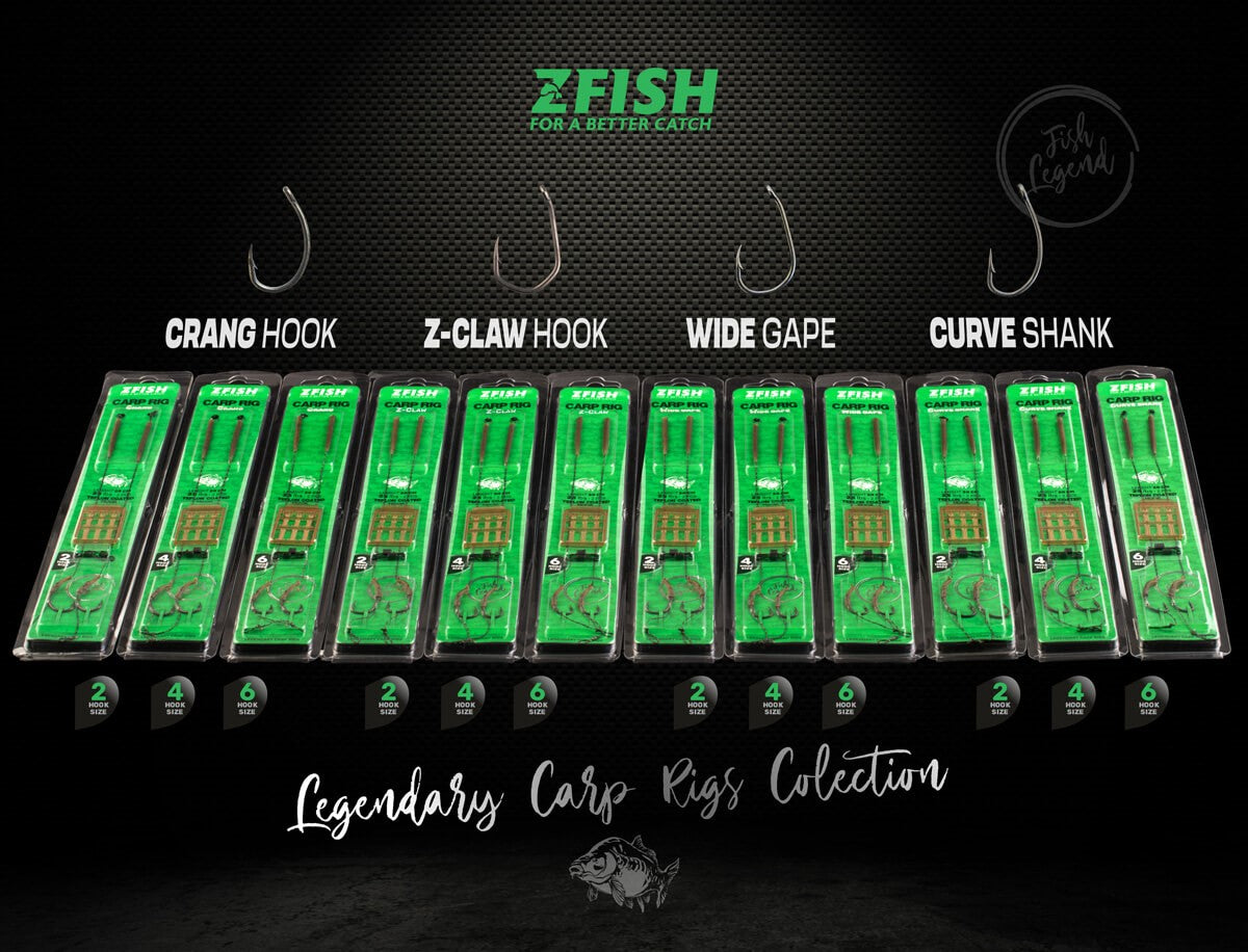 Anzol montados Zfish Crang