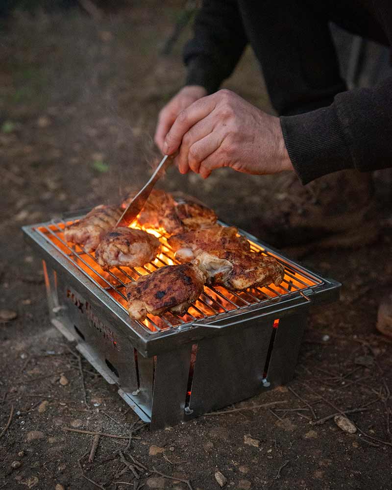 Churrasco dobrável Fox Cookware