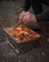 Churrasco dobrável Fox Cookware