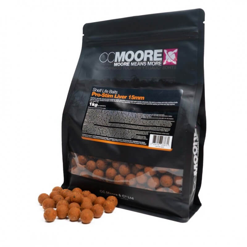 Boilies Ccmoore Pro-Stim Fígado 18 mm