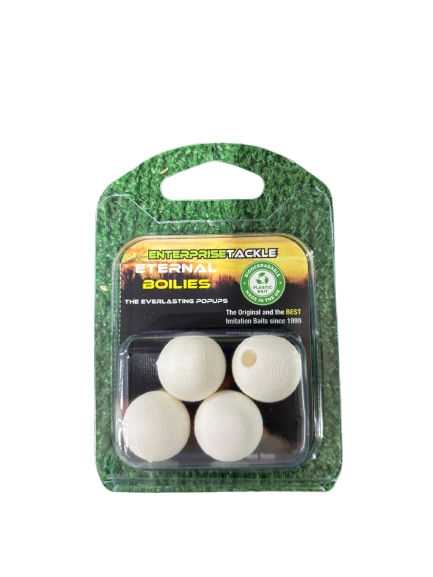 Boilies Pop Ups Enterprise branco 18 mm