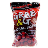 Boilies Starbaits Grab Go Global Strawberry Encravamento 20 mm
