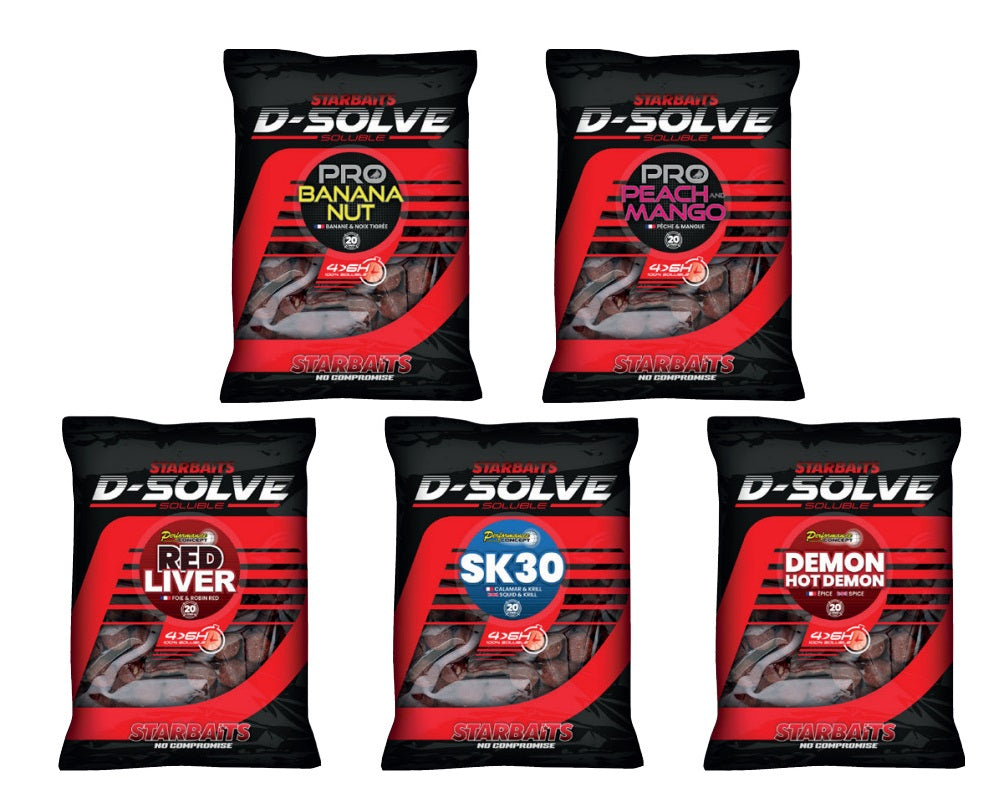 Boilies Starbaits Solúveis Red Liver 20 mm 2,5 kg