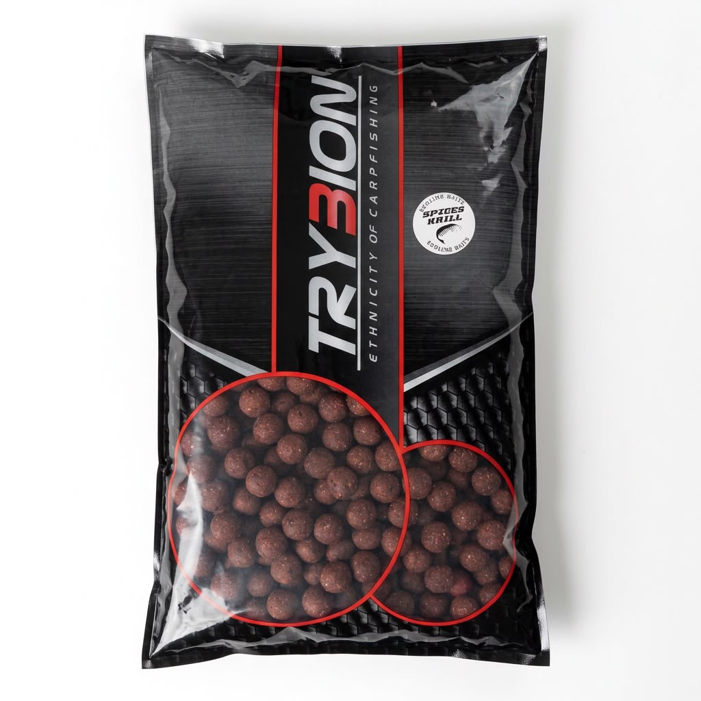 Bolsa Trybion Boilies Especiarias Krill 4 Kg - 18 mm