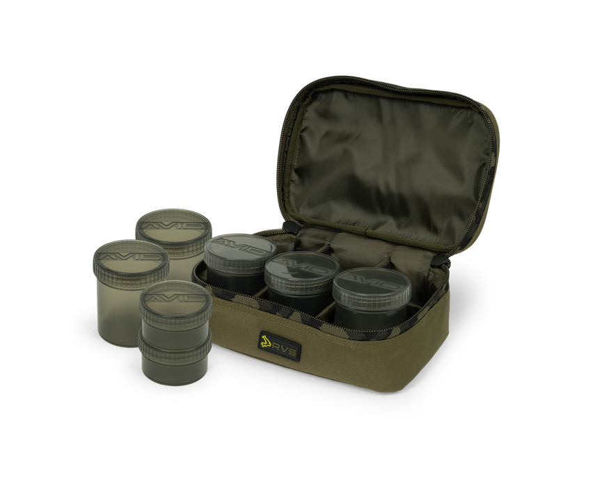 Bolsa Avid Carp RVS 8-POT Hookbait