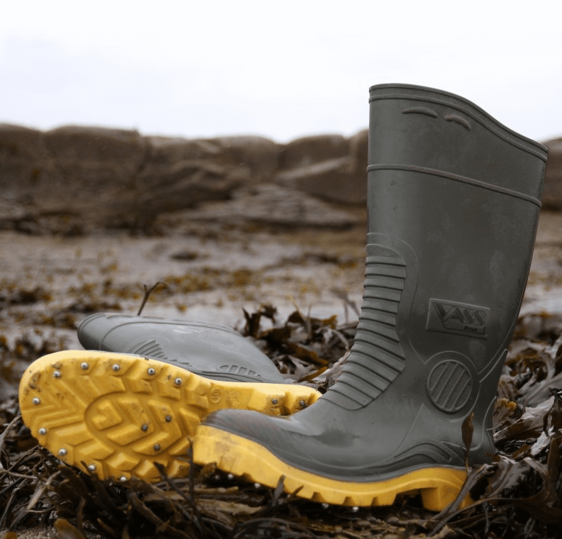 Gumboots Vass E Chaki amarelo