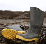 Gumboots Vass E Chaki amarelo
