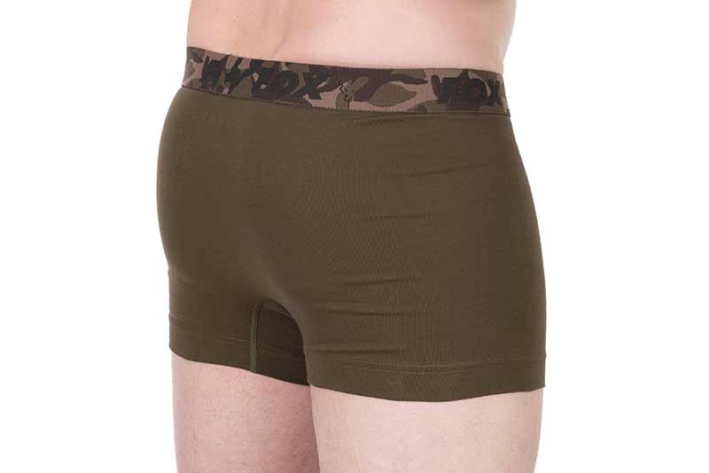 Calças Boxer Fox Cáqui Preto