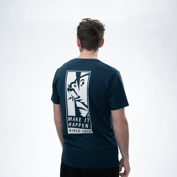T-shirt Nash Make It Happen Since 1978 Azul