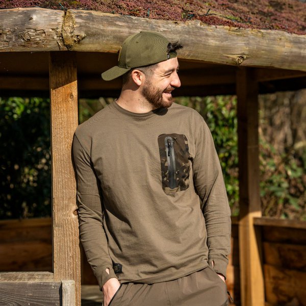 T-shirt Nash ZT Manga comprida HD