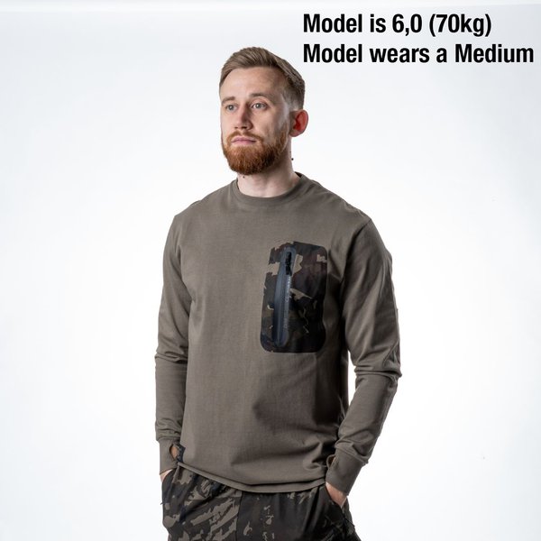 T-shirt Nash ZT Manga comprida HD