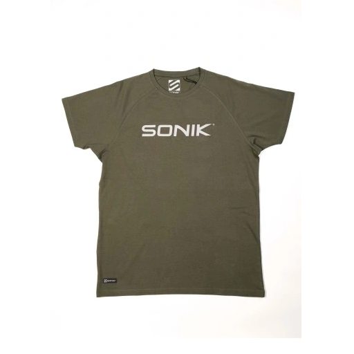 T-shirt Sonik T-shirt raglan verde