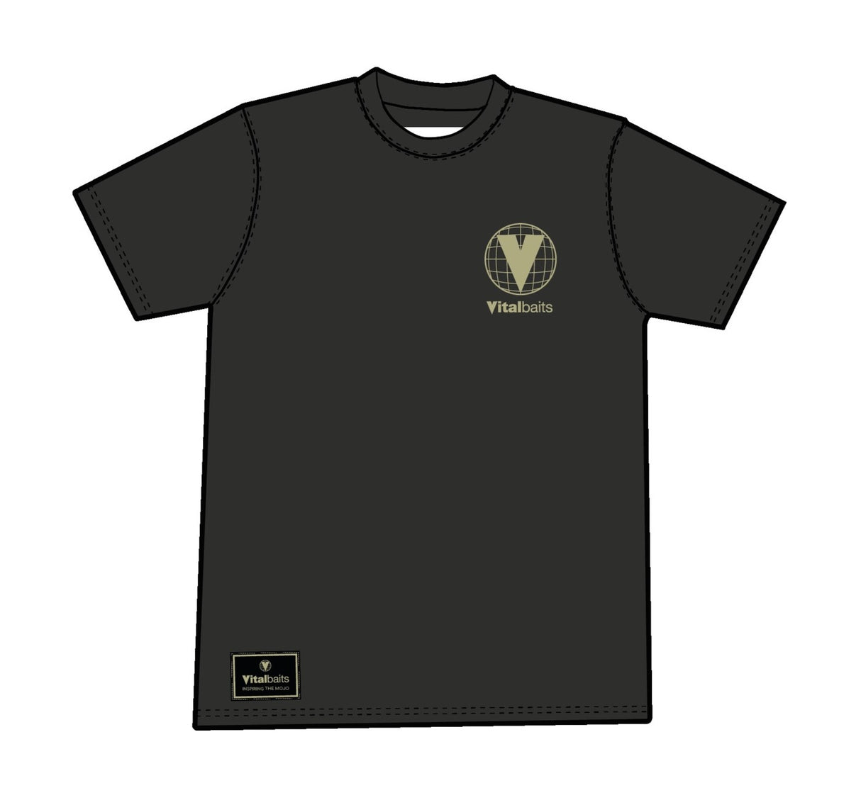 T-shirt Vitalbaits Verde