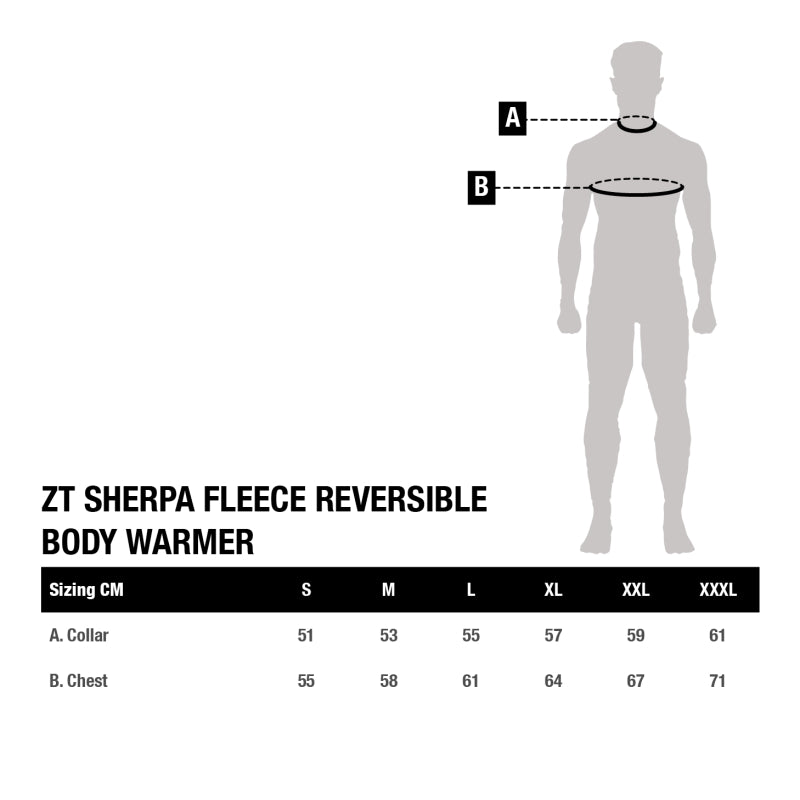 Colete sem mangas Nash ZT Sherpa Reversível