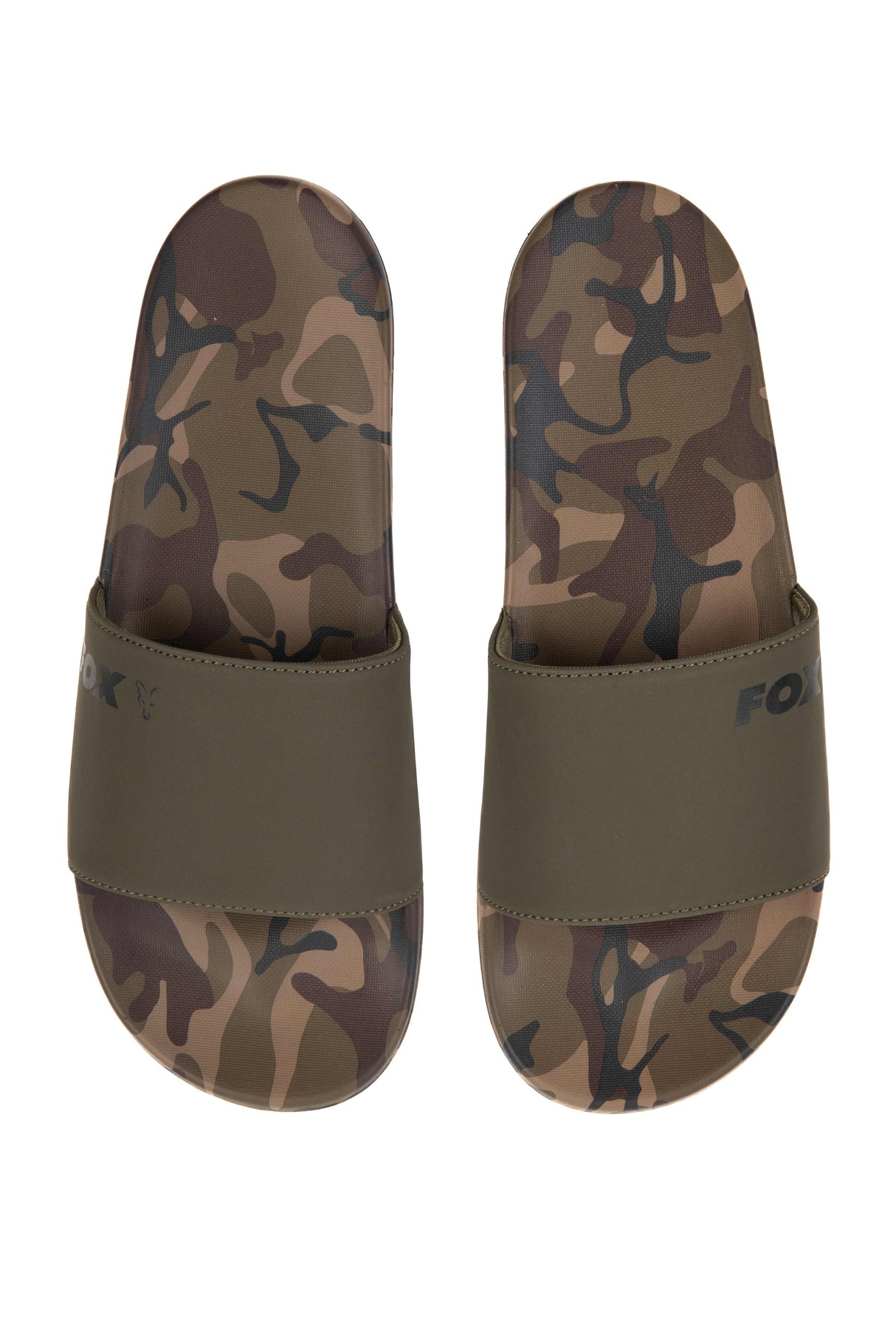 Chinelos Fox Sliders Cáqui/Camo