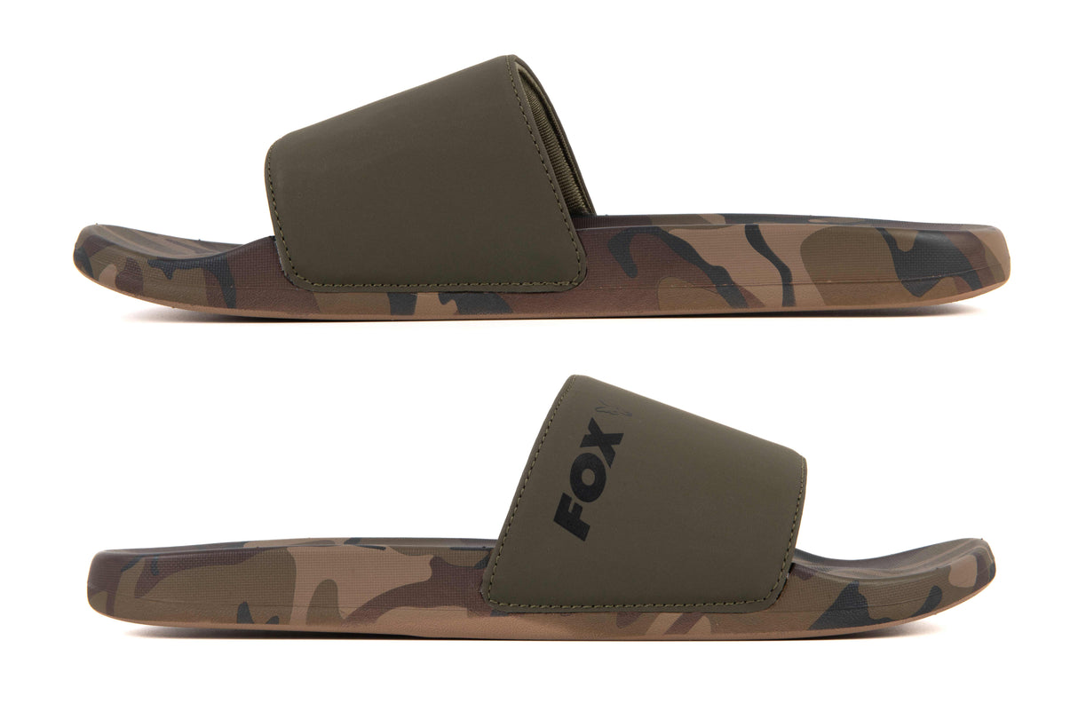 Chinelos Fox Sliders Cáqui/Camo