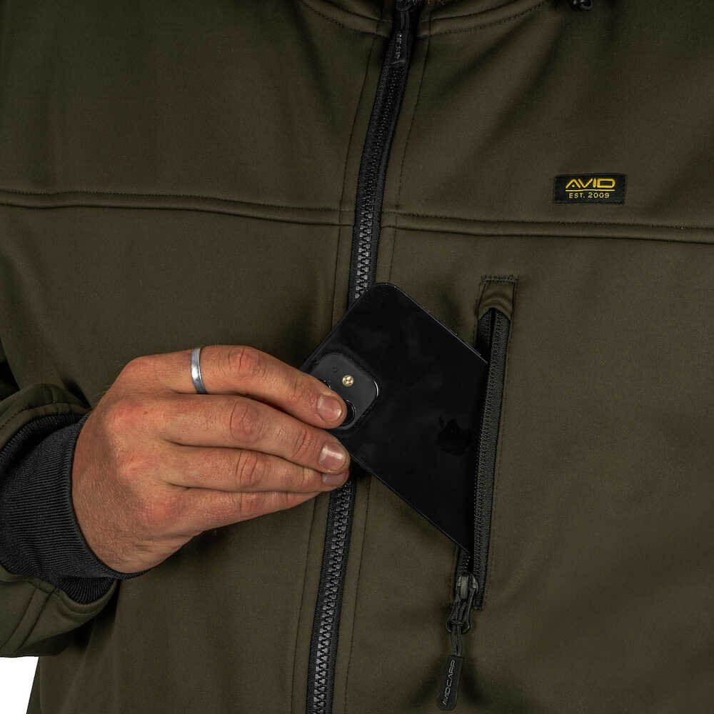 Chaqueta Avid Carp Thermite Soft Shell Talla XXXL - Tienda Carpfishing
