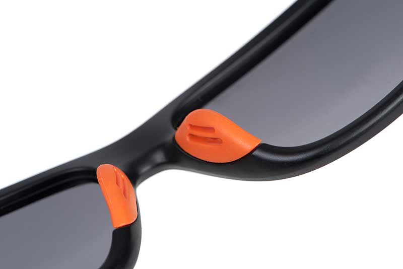 Óculos de sol polarizados Fox Coleção Preto e Laranja