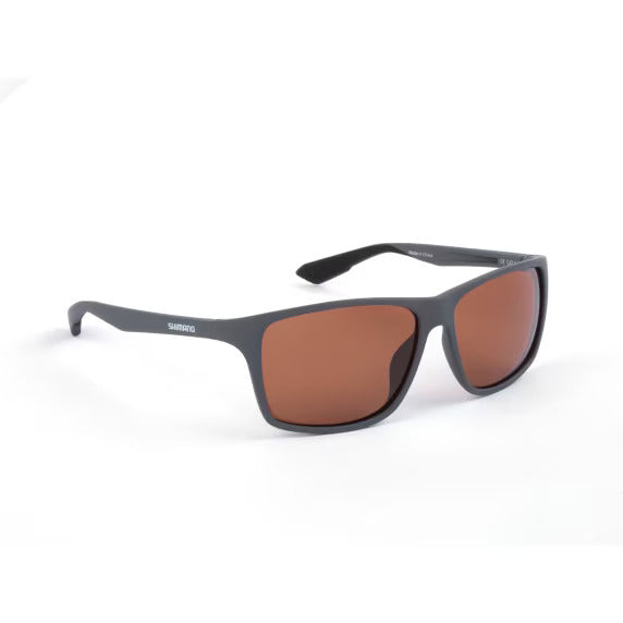 Óculos de sol polarizados Shimano Technium Cinzento escuro e cobre