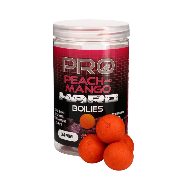 Hard Boilies Starbaits Probiotic Peach Pega 24 mm