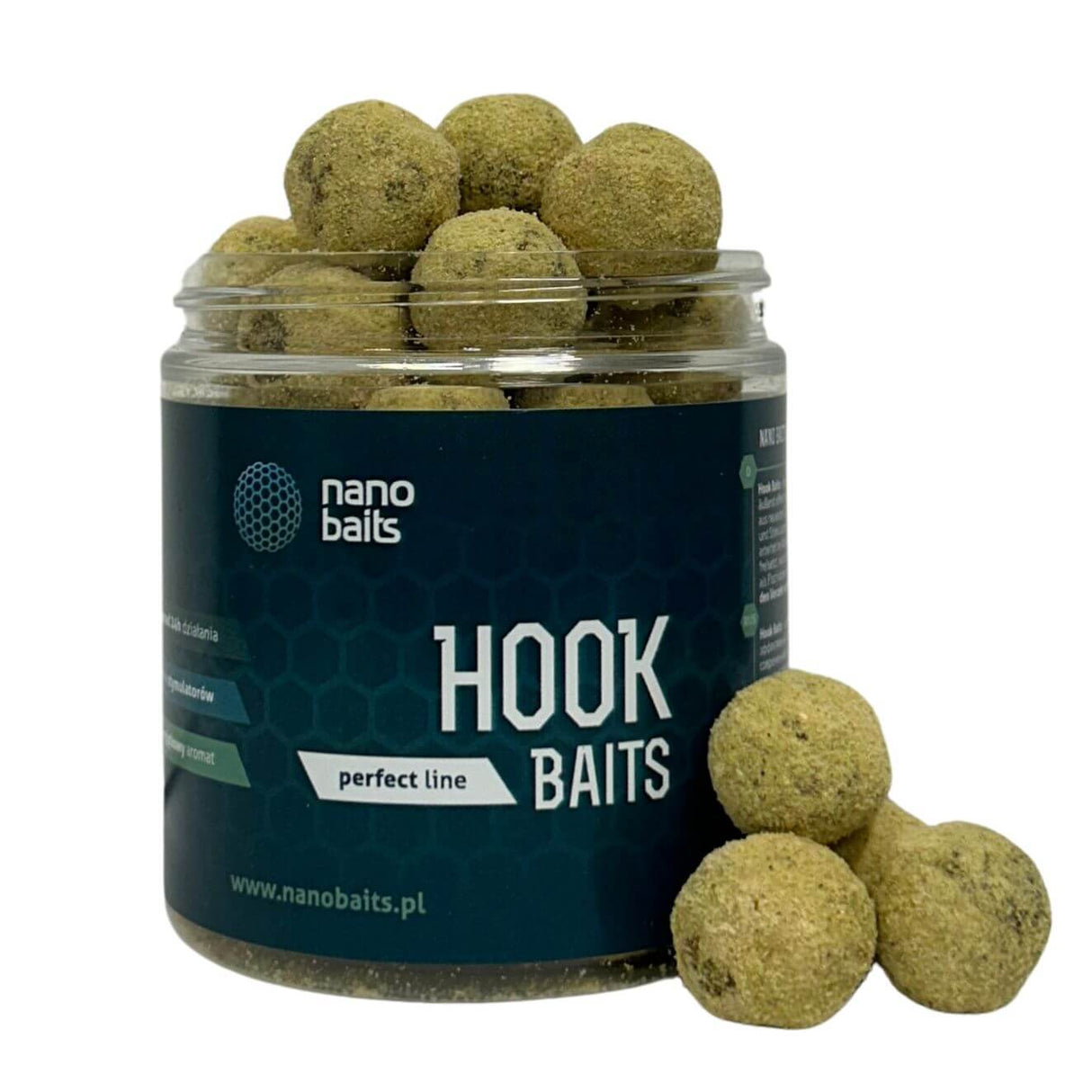 Hard Hook Baits Nano Baits Verme do sangue 18 mm