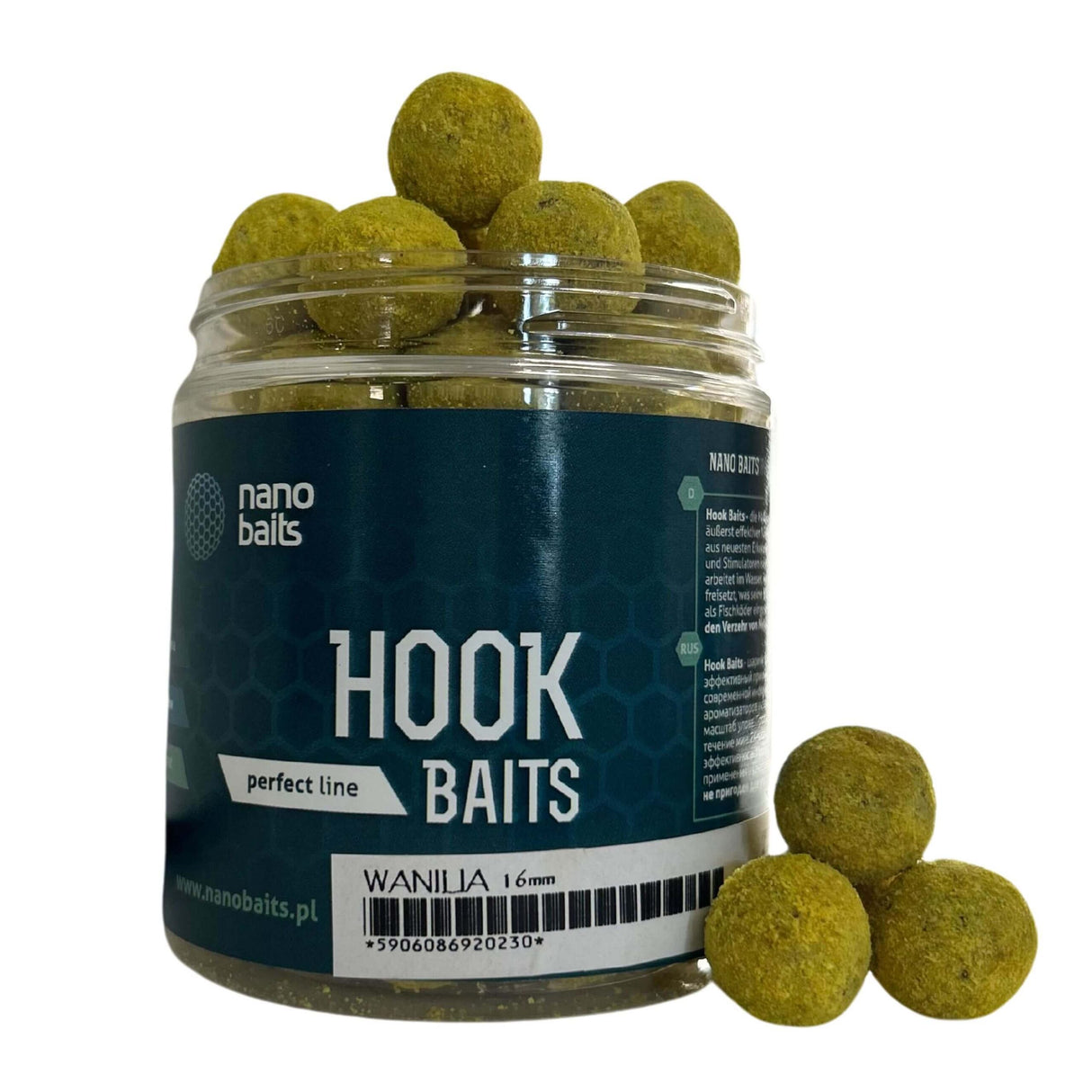 Hard Hook Baits Nano Baits Baunilha 18 mm