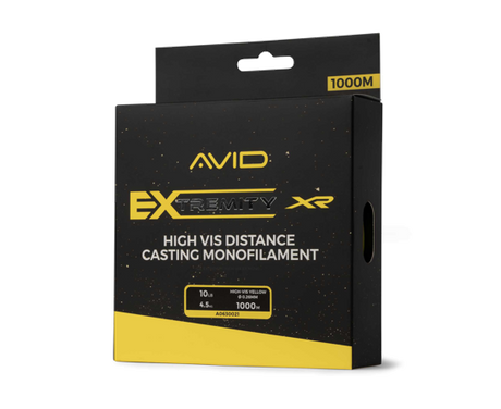 Linha Avid Carp Extremidade Hi-Vis Mono 1000 m