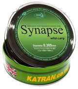 Linha Katran Synapse Carpa selvagem 0,30 mm 1000 m