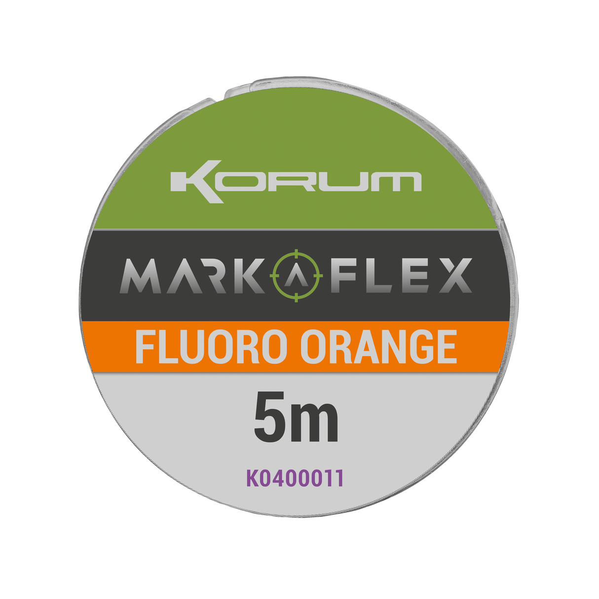 Marcador de linha Korum Marka-Flex Fluoro Orange 5M