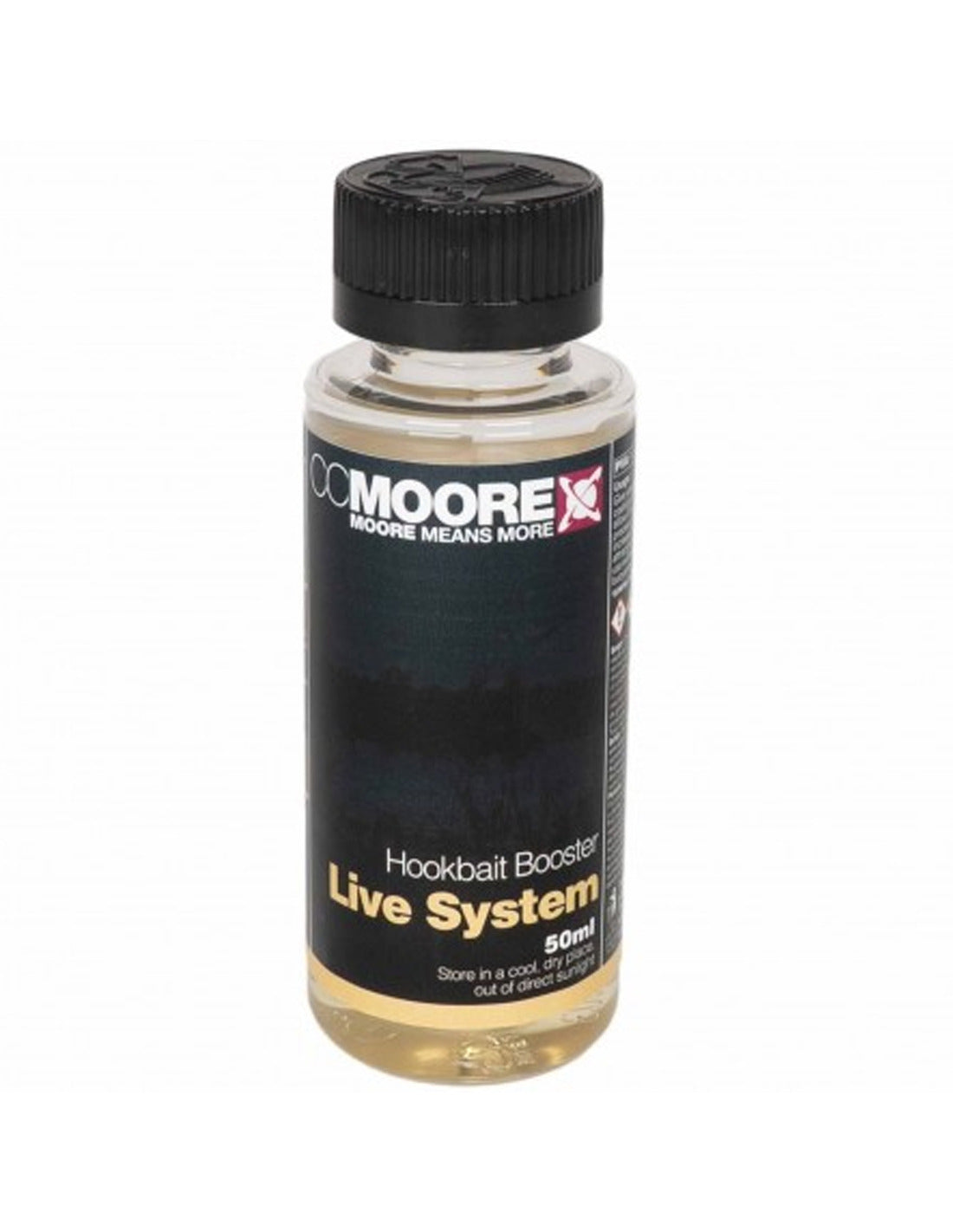 Iscas de anzol Booster Ccmoore Live System 50 ml