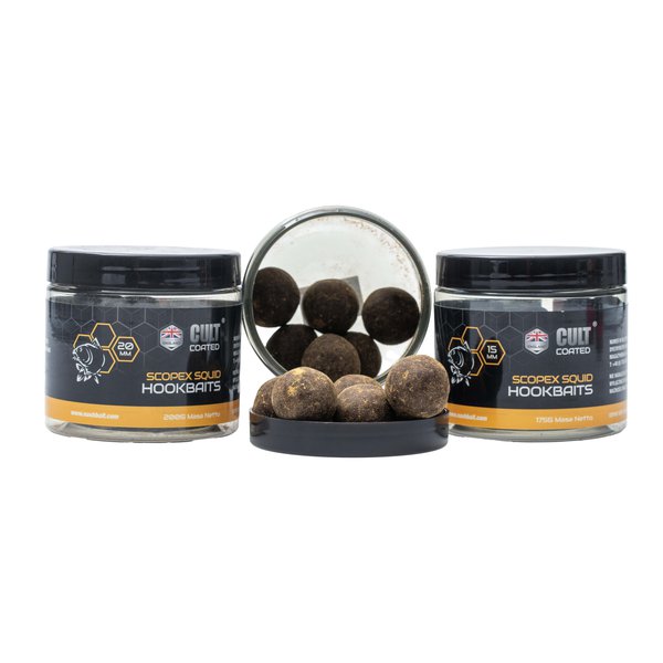 Hookbaits Nash Scopex Squid Culto Coated} 24 mm