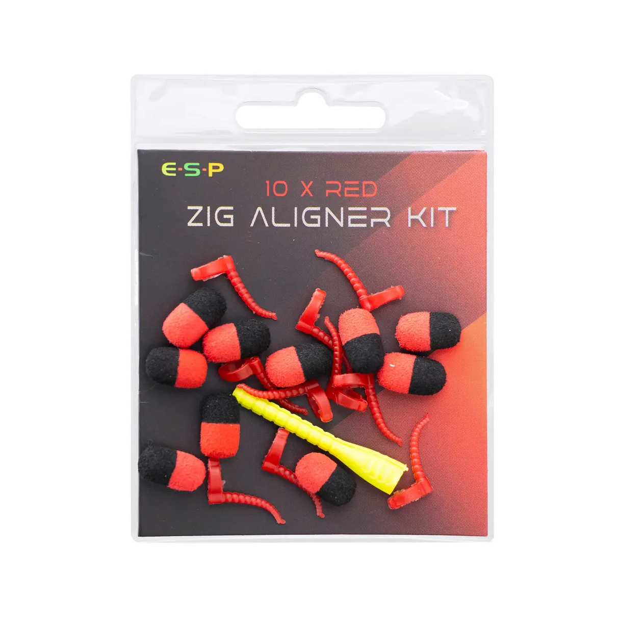 Kit de alinhadores Zig ESP Preto Vermelho
