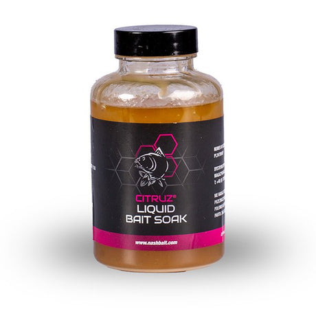 Líquido Bait Soak Nash Citruz - Tienda Carpfishing