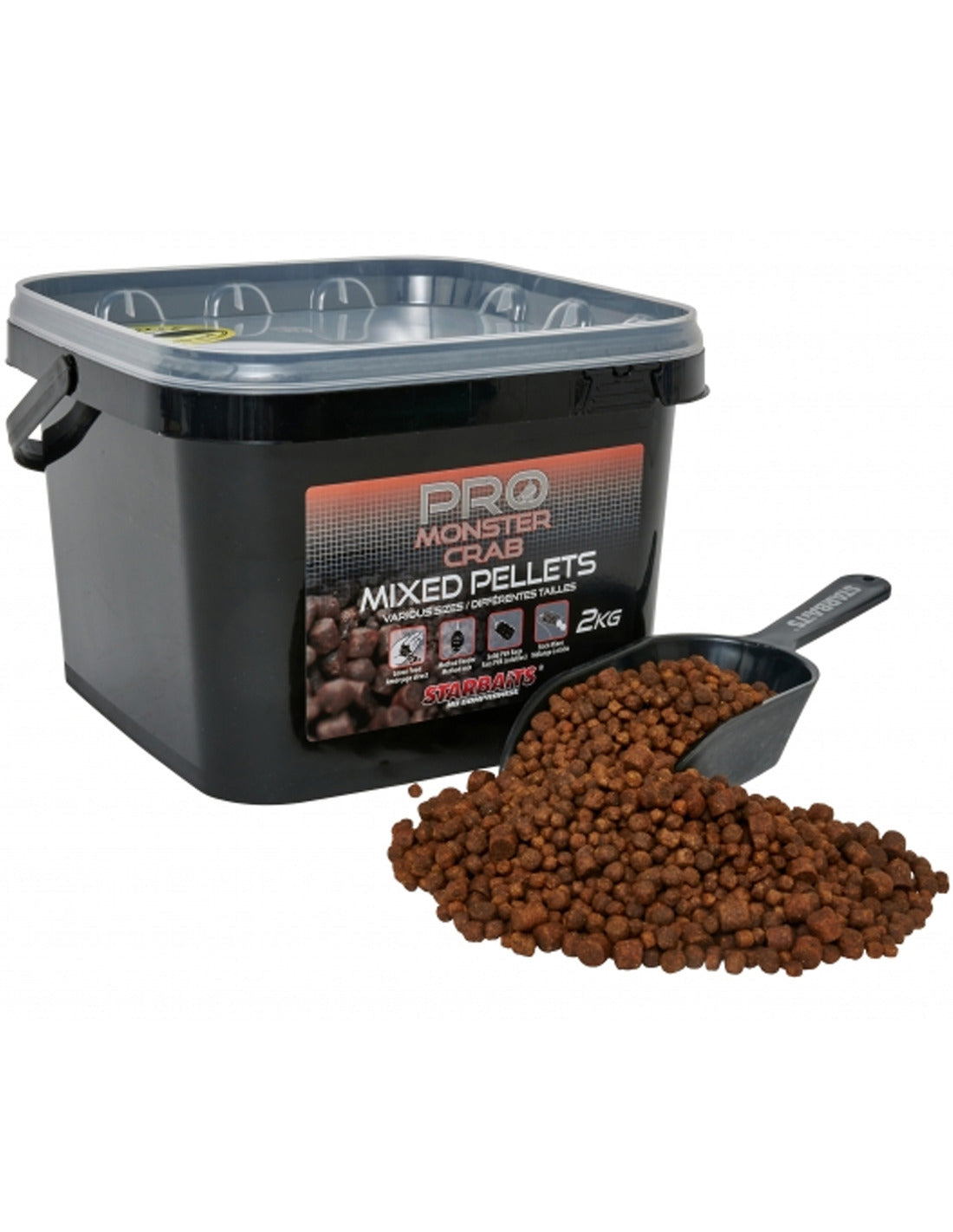 Mistura Pellets Starbaits Probiotic Monster Crab 2 kg