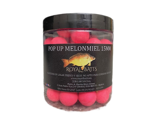 Pop Up Royal Baits Melão e Mel 15 mm