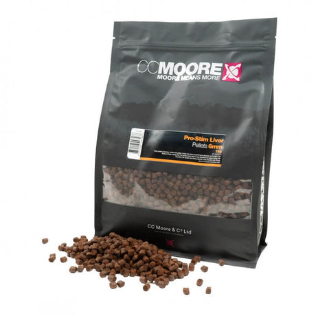 Pellets Ccmoore Pro-Stim Liver 6 mm - Tienda Carpfishing