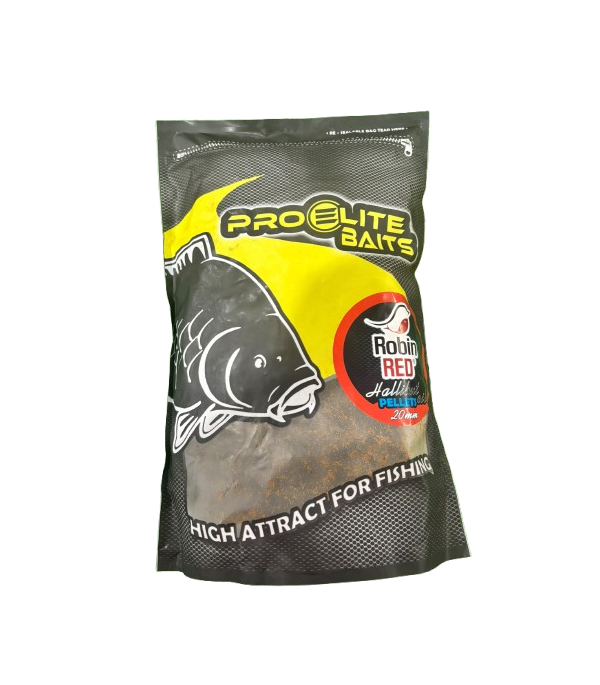 Pellets Pro Elite Baits Robin Red Halibut 20 mm 3,5 kg