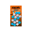 Pop up Zig Cube Rok Fishing Azul/Blanco 10 - Tienda Carpfishing