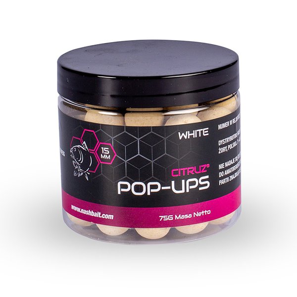 Pop Ups Nash Citruz Branco 15 mm