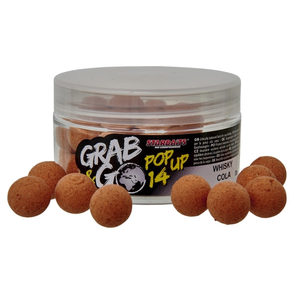 Pop Ups Starbaits Grab Go Whisky Cola 14 mm