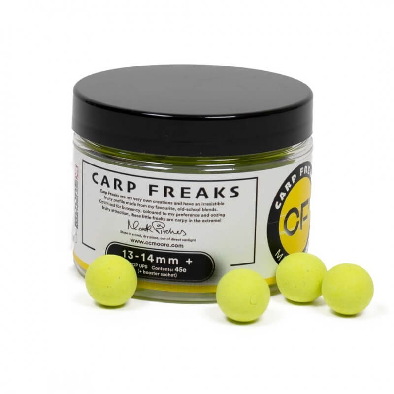 Pop ups Ccmoore Carp Freaks Amarelo 13 - 14 mm