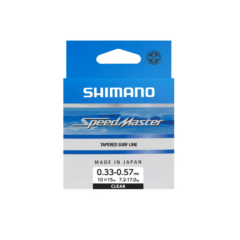 Pontes de linhas cónicas Shimano Speedmaster Surf Taper Id 0,33 - 0,57 mm - 10 x 15 m