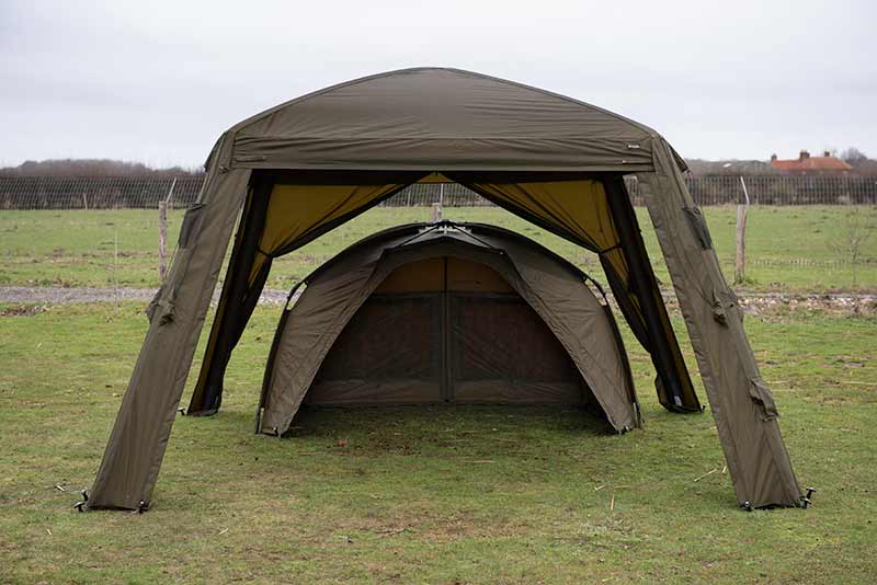 Refugio Social Fox Air Frame 3x3 - Tienda Carpfishing